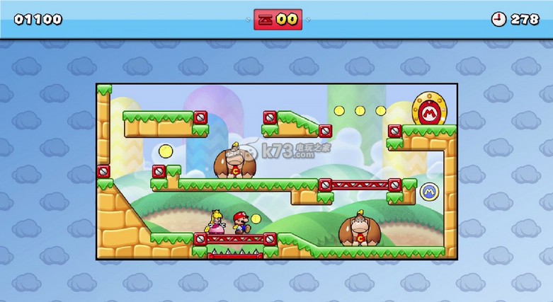 WiiU马里奥VS大金刚 大家的迷你大陆下载 WiiU马里奥VS大金刚 大家的迷你大陆下载