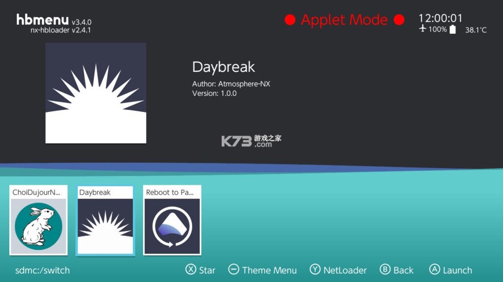 Daybreak switch v6.1 系统升级工具汉化版下载