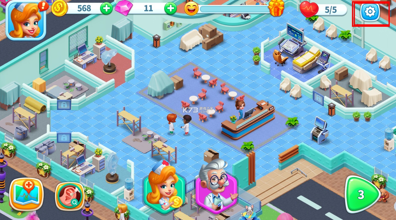 Happy Hospital v1.0.63 游戏安卓版(快乐医院：疯狂诊所)