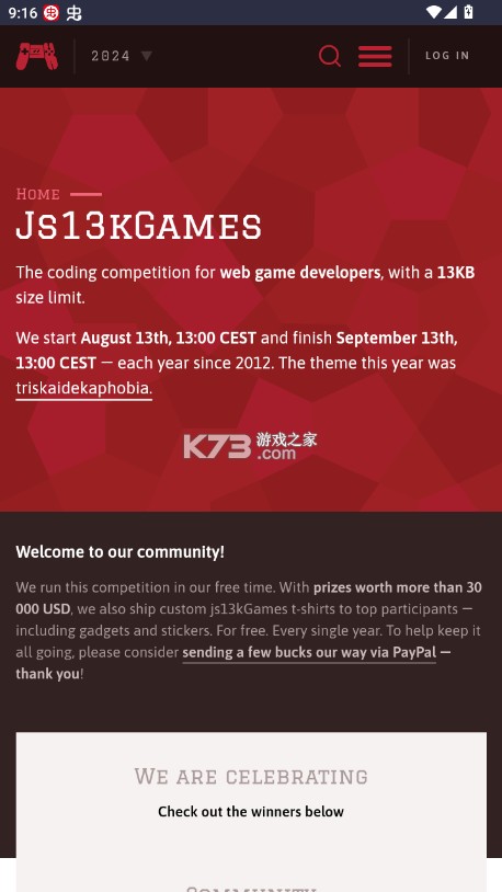 js13kGames v1.0.0 app js13kGames v1.0.0 app